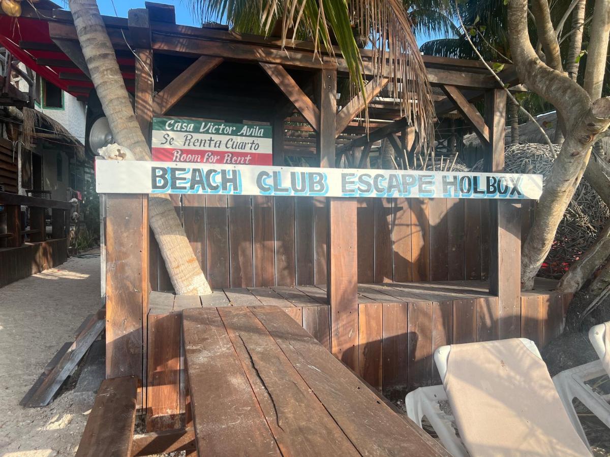 Hotel And Beach Club Escape Holbox Exterior foto