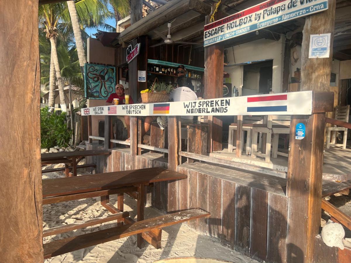 Hotel And Beach Club Escape Holbox Exterior foto