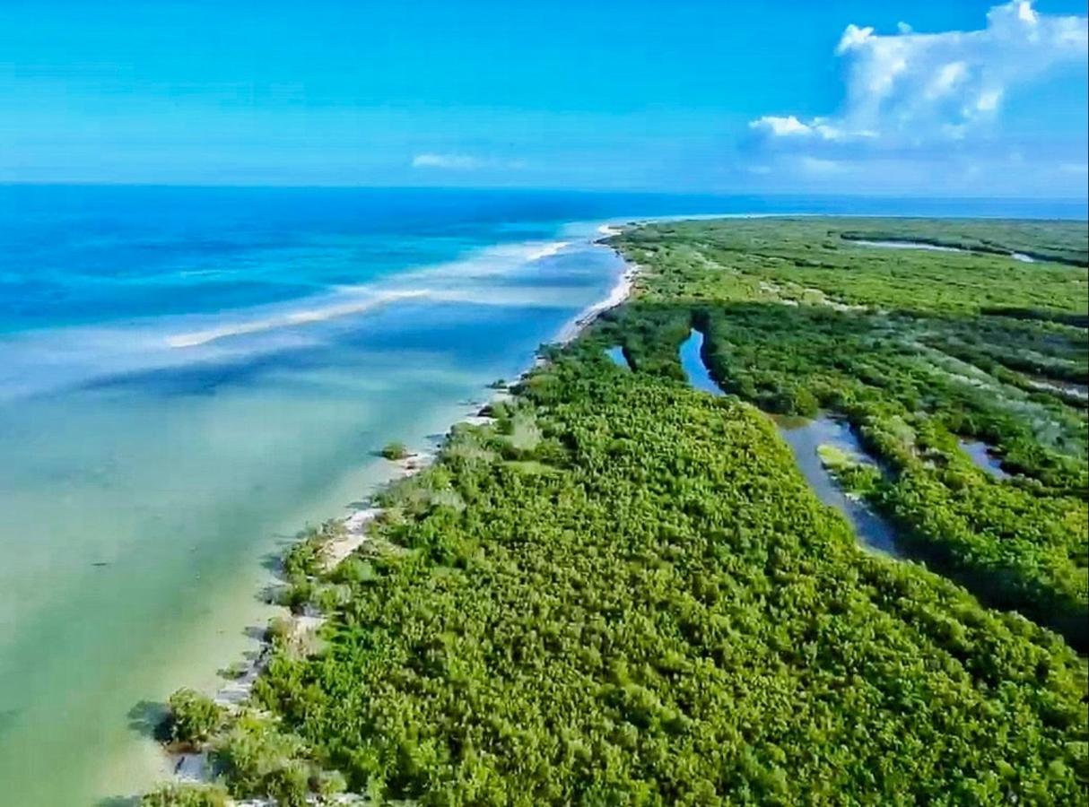 Hotel And Beach Club Escape Holbox Exterior foto