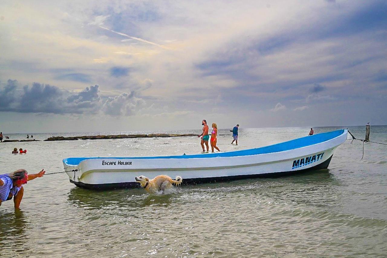 Hotel And Beach Club Escape Holbox Exterior foto